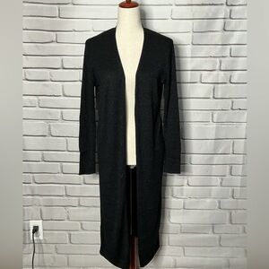 3/$30 Apt. 9 Black Women's Open Front Cardigan